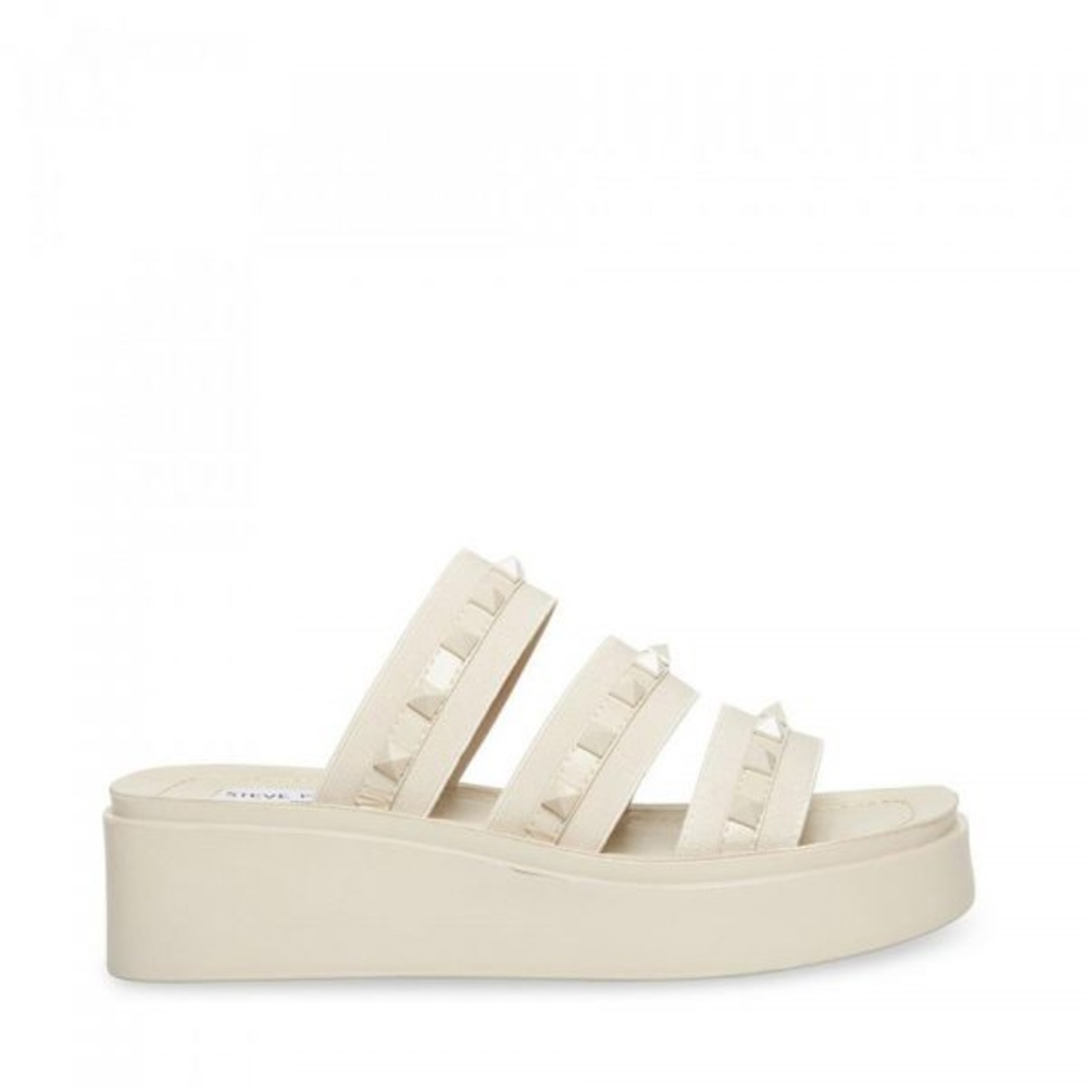 Steve Madden reegan studded sandal bone
